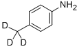 P-TOLUIDINE-D3 (METHYL-D3) Structure