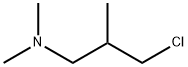 3-chloro-2-methylpropyl(dimethyl)amine  Structure