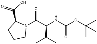 BOC-VAL-PRO-OH 化学構造式
