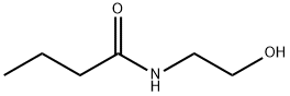 N-(2-HYDROXYETHYL)BUTANAMIDE 化学構造式