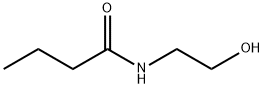 N-(2-HYDROXYETHYL)BUTANAMIDE Structure