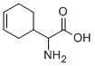 α-アミノ-3-シクロヘキセン-1-酢酸 化学構造式