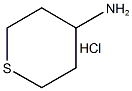 TETRAHYDRO-THIOPYRAN-4-YLAMINE HYDROCHLORIDE Structure