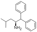 (S)-(-)-2-Amino-4-methyl-1,1-diphenylpentane Struktur
