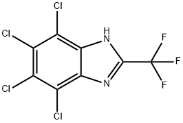 4,5,6,7-tetrachloro-2-trifluoromethylbenzimidazole|