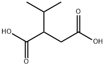 2-ISOPROPYLSUCCINIC ACID, 2338-45-6, 结构式