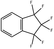 1,1,2,2,3,3-HEXAFLUORO-INDAN,2338-64-9,结构式