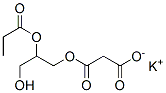 二プロパン酸・カリウム 化学構造式