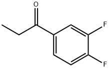 3',4'-DIFLUOROPROPIOPHENONE Structure