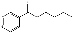 1-(4-Pyridinyl)hexane-1-one Structure