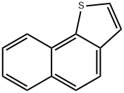 ナフト[1,2-b]チオフェン 化学構造式