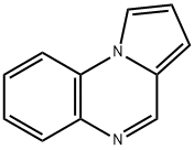 ピロロ[1,2-a]キノキサリン 化学構造式
