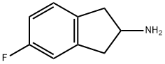5-FLUORO-2,3-DIHYDRO-1H-INDEN-2-AMINE Struktur
