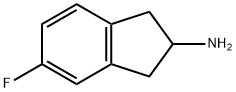 5-FLUORO-2,3-DIHYDRO-1H-INDEN-2-AMINE Structure