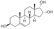 5-Androsten-3beta,16alpha,17alpha-triol 结构式