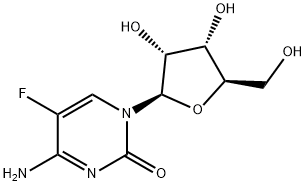 5-フルオロシチジン 化学構造式