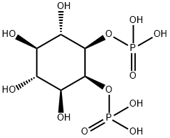 inositol 3,4-bisphosphate Struktur