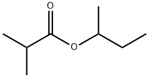 1-methylpropyl isobutyrate 结构式