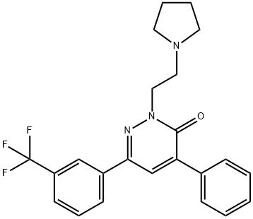 利达氟酮 结构式