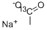 ACETIC-1-13C ACID, SODIUM SALT Struktur