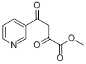 2,4-二氧代-4-吡啶-3-丁酸甲酯, 23424-36-4, 结构式