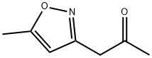 2-Propanone, 1-(5-methyl-3-isoxazolyl)- (8CI) Structure