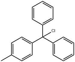 4-METHYLTRITYL CHLORIDE Struktur