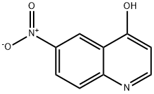 4-羟基-6-硝基喹啉,23432-42-0,结构式