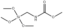 (甲氧羰基氨基甲基)三甲氧基硅烷 结构式