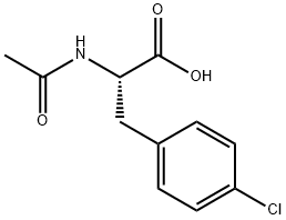 AC-DL-PHE(4-CLF)-OH Structure