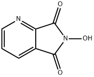 6-羟基-5H-吡咯并[3,4-B]吡啶-5,7(6H)-二酮 结构式