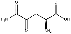 L-Glutamine, 4-oxo- (9CI) Structure