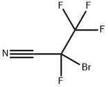2-Bromoperfluoropropanenitrile 97% 化学構造式