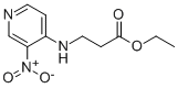 ETHYL 3-(3-NITROPYRIDIN-4-YLAMINO)PROPIONATE Structure