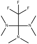 1,1,1-TRIFLUORO-2,2,2-TRIS(DIMETHYLAMINO)-ETHANE 化学構造式