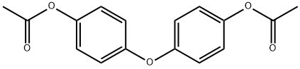 4,4'-Diacetoxydiphenyl ether 化学構造式
