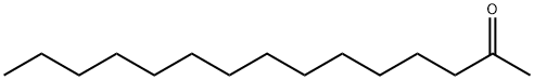 2-ペンタデカノン 化学構造式