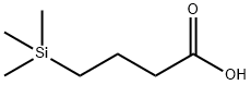 4-トリメチルシリルブタン酸 化学構造式