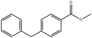 4-ベンジル安息香酸メチル 化学構造式