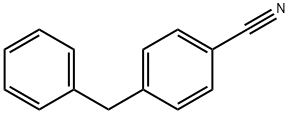 4-苄基苯甲腈 结构式