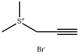 二甲基炔丙基溴化硫 结构式