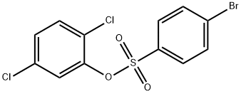 p-Bromobenzenesulfonic acid 2,5-dichlorophenyl ester Structure