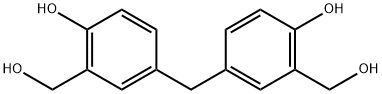 4,4'-dihydroxy-3,3'-di-(hydroxymethyl)diphenylmethane Struktur