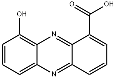 9-Hydroxy-1-phenazinecarboxylic acid Structure