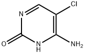 2-羟基-4-氨基-5-氯嘧啶, 2347-43-5, 结构式