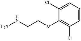 2-(2,6-二氯苯氧基)乙基肼, 2347-81-1, 结构式