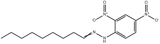 ノナナール2,4-ジニトロフェニルヒドラゾン 化学構造式