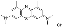 DIMETHYLMETHYLENE BLUE HYDROCHLORIDE Structure