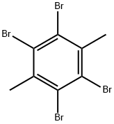 2,3,5,6-Tetrabromo-p-xylene Struktur