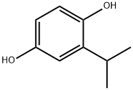 2-isopropylhydroquinone Structure